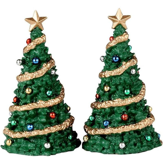 Alberi Natale Lemax Set 2 Pezzi