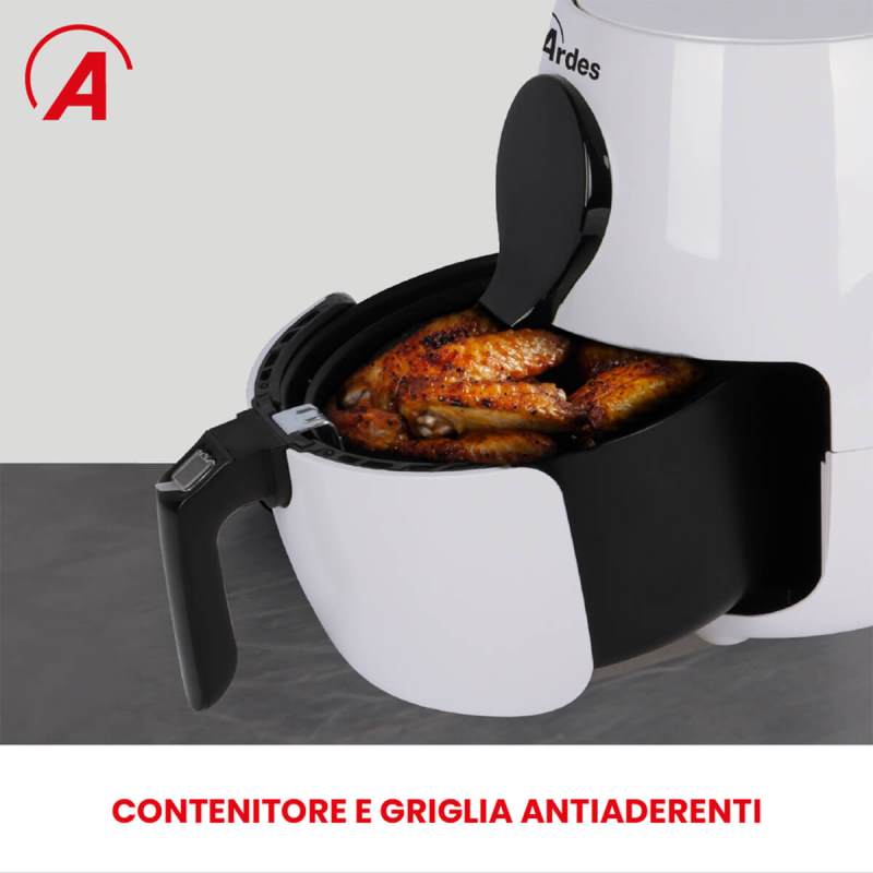 Friggitrice Ad Aria Touch 5Lt 1450W Ardes Delicia