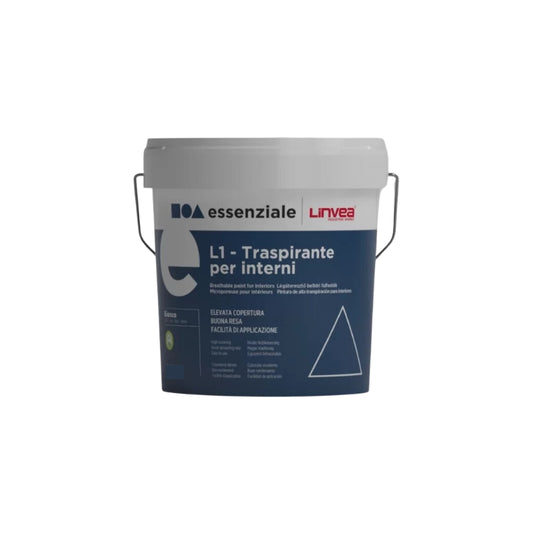 L1 ESSENZIALE 5 Lt Pittura Traspirante Linvea